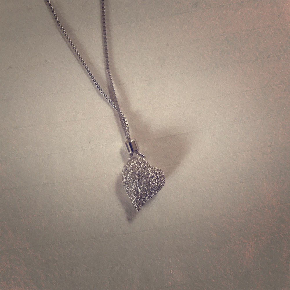 Swarovski heart necklace